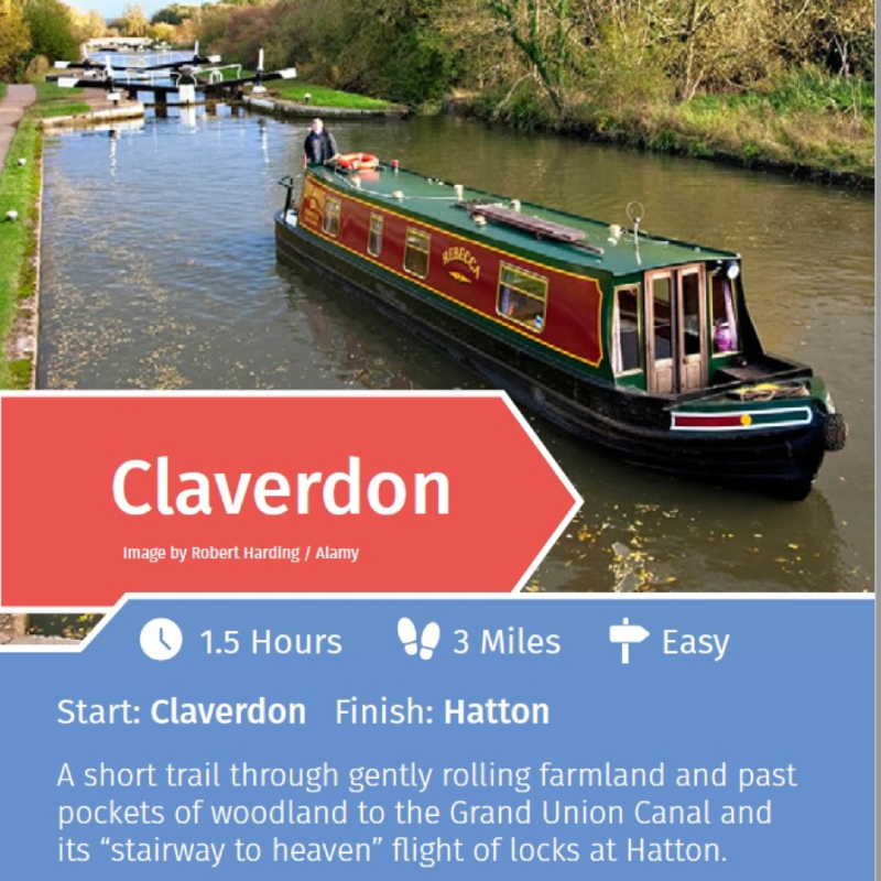 Image taken from PDF linked for the rail trails for Claverdon