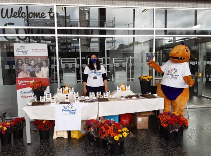 Stall outside Coventry Station