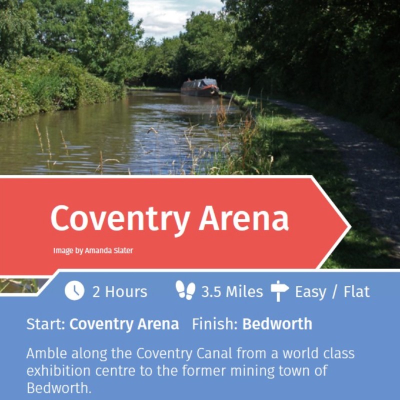 Image taken from PDF linked for the rail trails for Coventry Arena