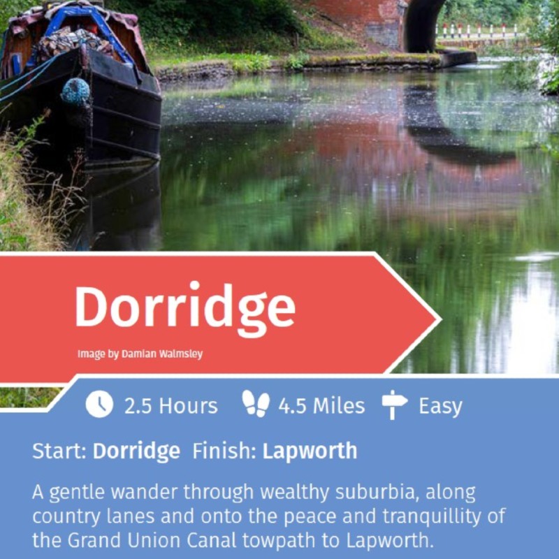 Dorridge rail trail information preview