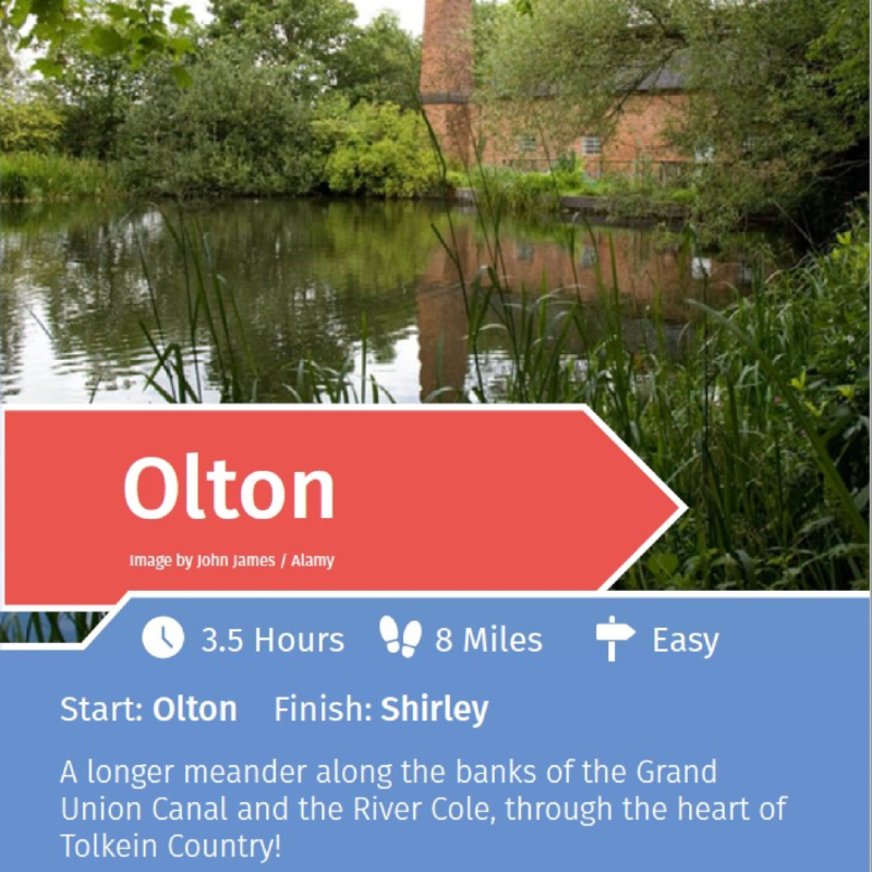 Olton rail trail information taken from PDF