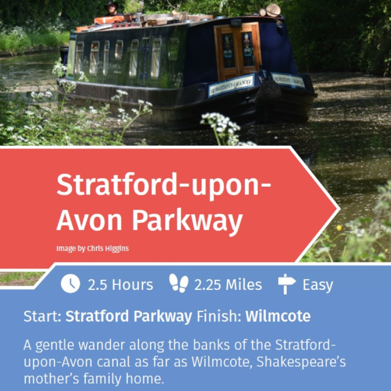 Image taken from PDF linked for the rail trails for Stratford parkway