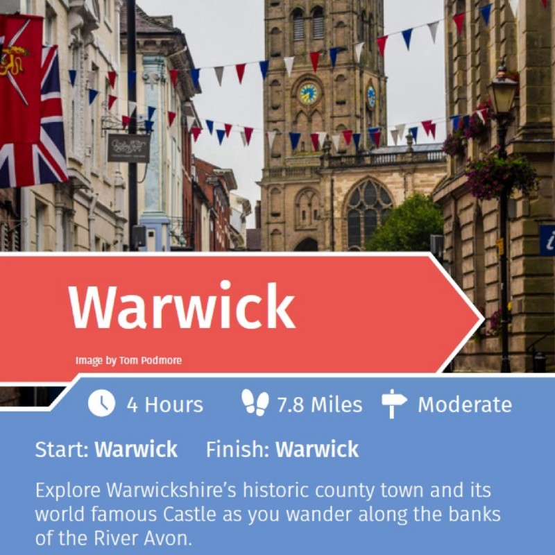 Image taken from PDF linked for the rail trails for Warwick
