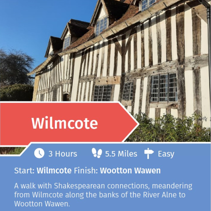 Image taken from PDF linked for the rail trails for Wilmcote
